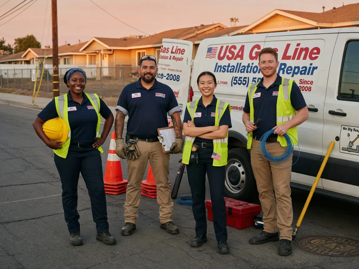 Gas Line Installation company in Darlington, IN